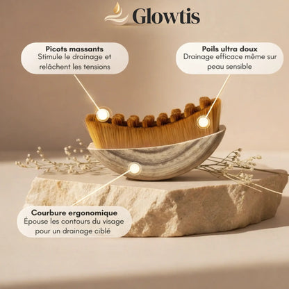 Brosse lymphatique visage