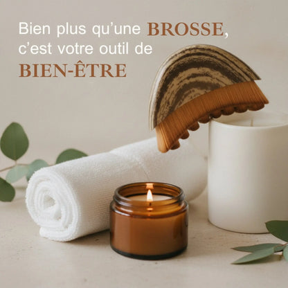 Brosse lymphatique visage