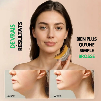 Brosse lymphatique visage